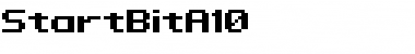 StartBitA10 Regular Font