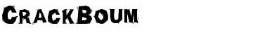 CrackBoum Regular Font