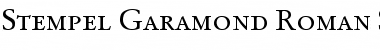 Stempel Garamond RomanSC Regular Font