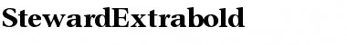 Download StewardExtrabold Font