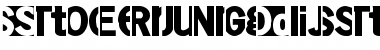 StoerungDisturbance Regular Font