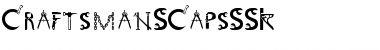 CraftsmanSCapsSSK Regular Font