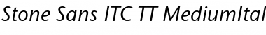 Download Stone Sans ITC TT Font
