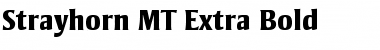 Download Strayhorn MT Extra Bold Font