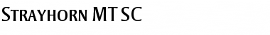 Strayhorn MT SC Regular Font