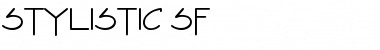 Stylistic SF Regular Font