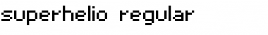 superhelio _regular Font