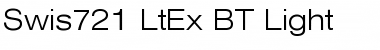 Swis721 LtEx BT Light Font