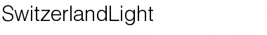 SwitzerlandLight Regular Font