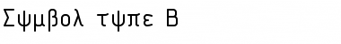 Symbol type B Symbol Font