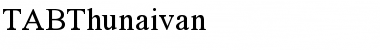 TABThunaivan Normal Font