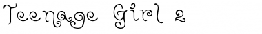 Teenage Girl 2 Regular Font