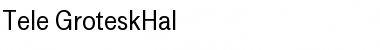 Download Tele-GroteskHal Font