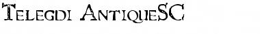 Telegdi AntiqueSC Font