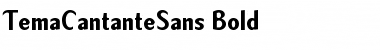 Download TemaCantanteSans Font