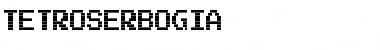 Tetroserbogia Regular Font