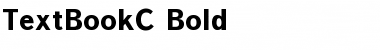 TextBookC Bold Font