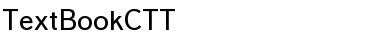 TextBookCTT Regular Font