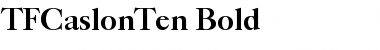 TFCaslonTen Bold Font