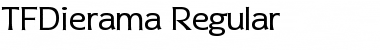 TFDierama Regular Font