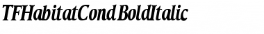 TFHabitatCond Bold Font