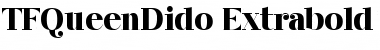 TFQueenDido Extrabold Font