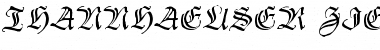 Thannhaeuser Zier Regular Font