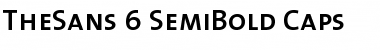 TheSans SemiBold Font