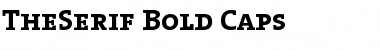 The Serif Bold- Regular Font