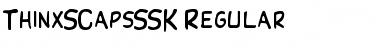 ThinxSCapsSSK Regular Font