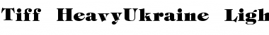 Download Tiff-HeavyUkraine Font