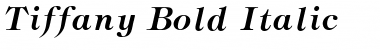 Tiffany Bold Italic Font