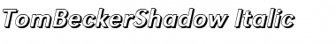 Download TomBeckerShadow Font