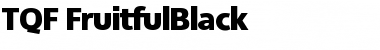 TQF_FruitfulBlack Regular Font