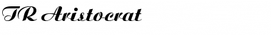 TR Aristocrat Regular Font