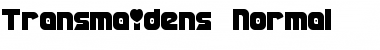 Transmaidens Normal Font