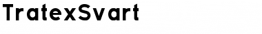 TratexSvart Regular Font