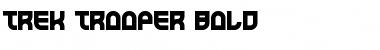 Trek Trooper Bold Bold Font