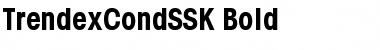 TrendexCondSSK Bold Font