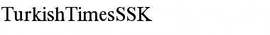 TurkishTimesSSK Regular Font