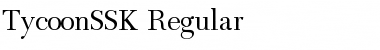 TycoonSSK Regular Font