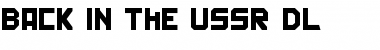 Back In The USSR DL Black Font