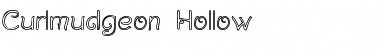 Download Curlmudgeon Hollow Font