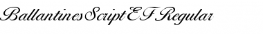 BallantinesScriptEF Regular Font