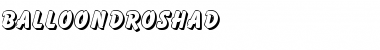 BalloonDroShaD Regular Font