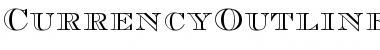 CurrencyOutline Regular Font