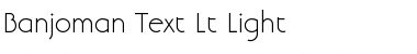 Download Banjoman Text Lt Font