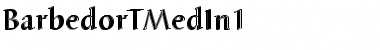 Download BarbedorTMedIn1 Font