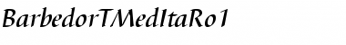 BarbedorTMedItaRo1 Regular Font