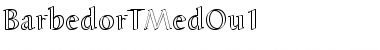 BarbedorTMedOu1 Regular Font